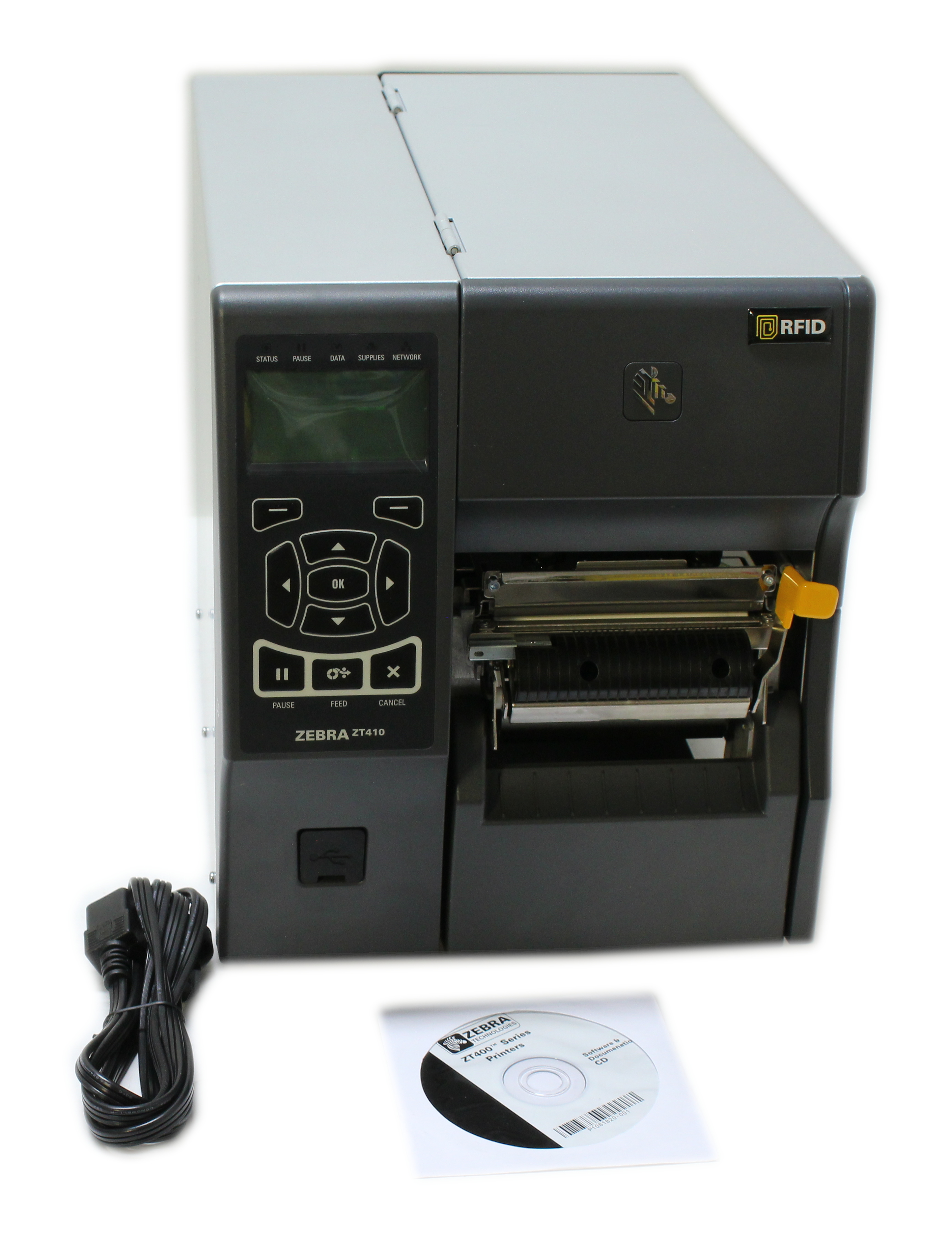 Zebra ZT410 Label Printer Monochrome Direct Thermal WiFi LAN ZT41042-T310062A