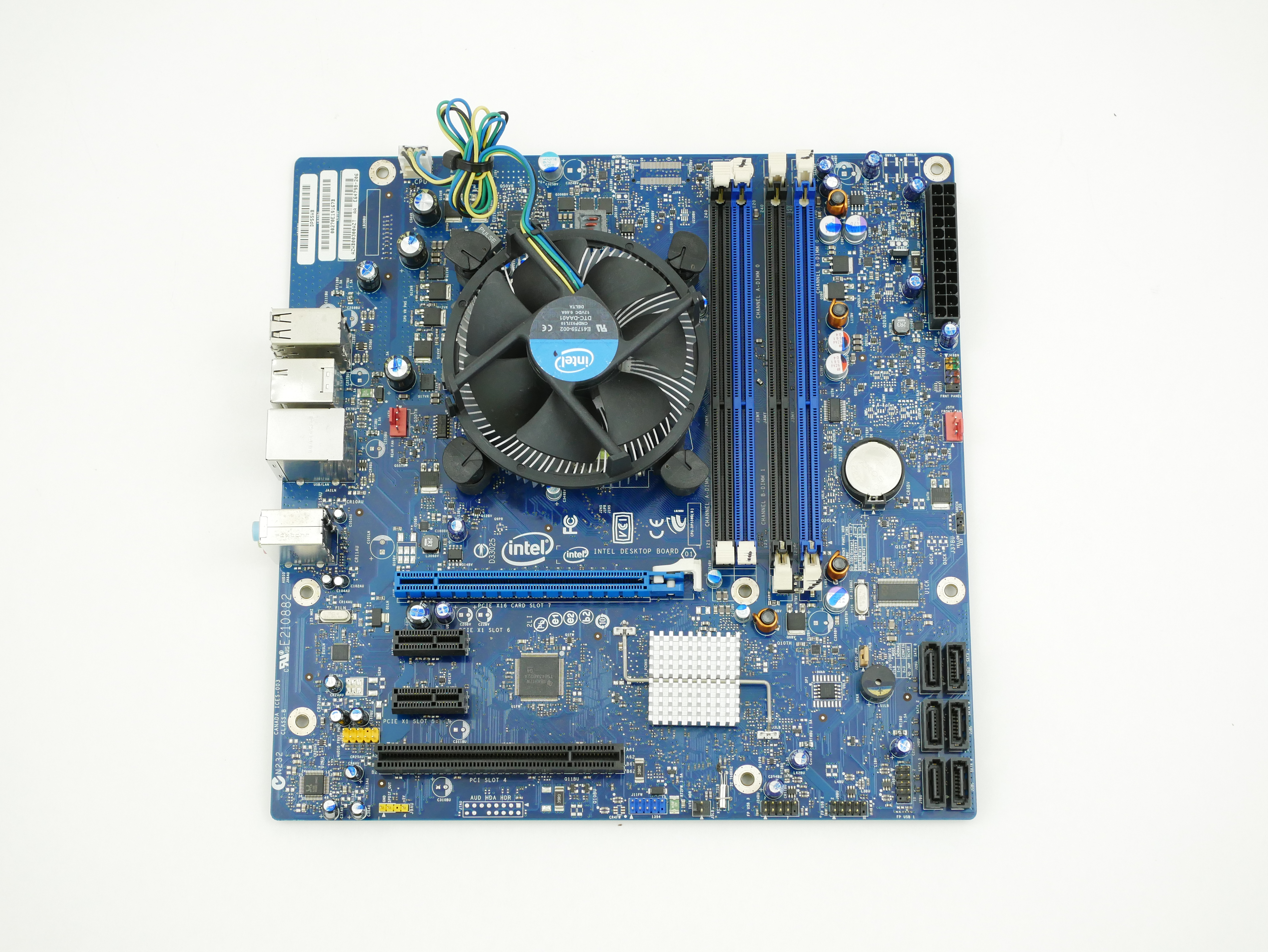 Intel Motherboard + CPU i5-750 2.66GHz + Cooler E210882 DP55WB Condition Refurbished Compeve SKU 429100100130 Specifications