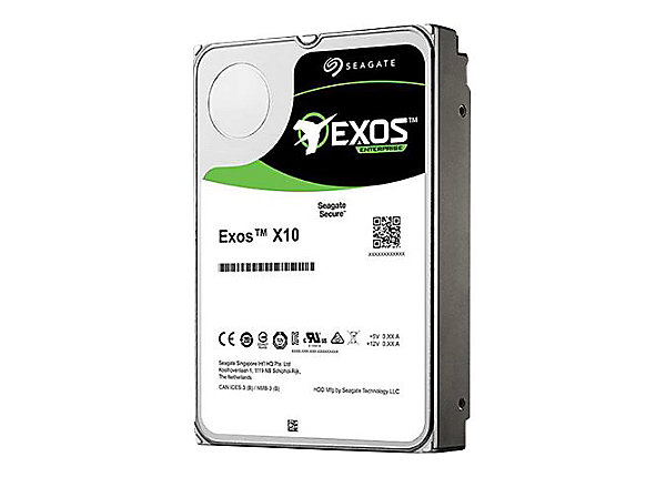 Seagate Exos X10 ST10000NM0096 10TB 3.5" SAS 12GB/s 7200 RPM - Click Image to Close