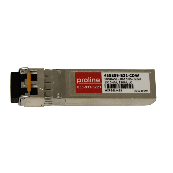 Proline 10GBASE-LRM SFP+ F/HP 1310NM 220M MMF LC 455889-B21 - Click Image to Close