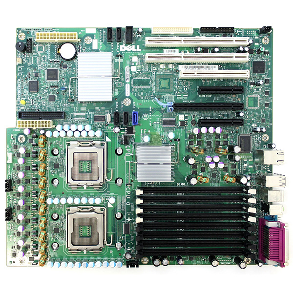 Dell Precision 490 Workstation Motherboard GU083 Dual CPU Socket - Click Image to Close