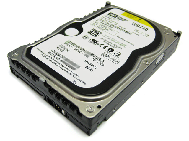 WD/Dell 4C132 Raptor 74GB SATA 3.5" 10K Hard Disk HDD WD740GD - Click Image to Close