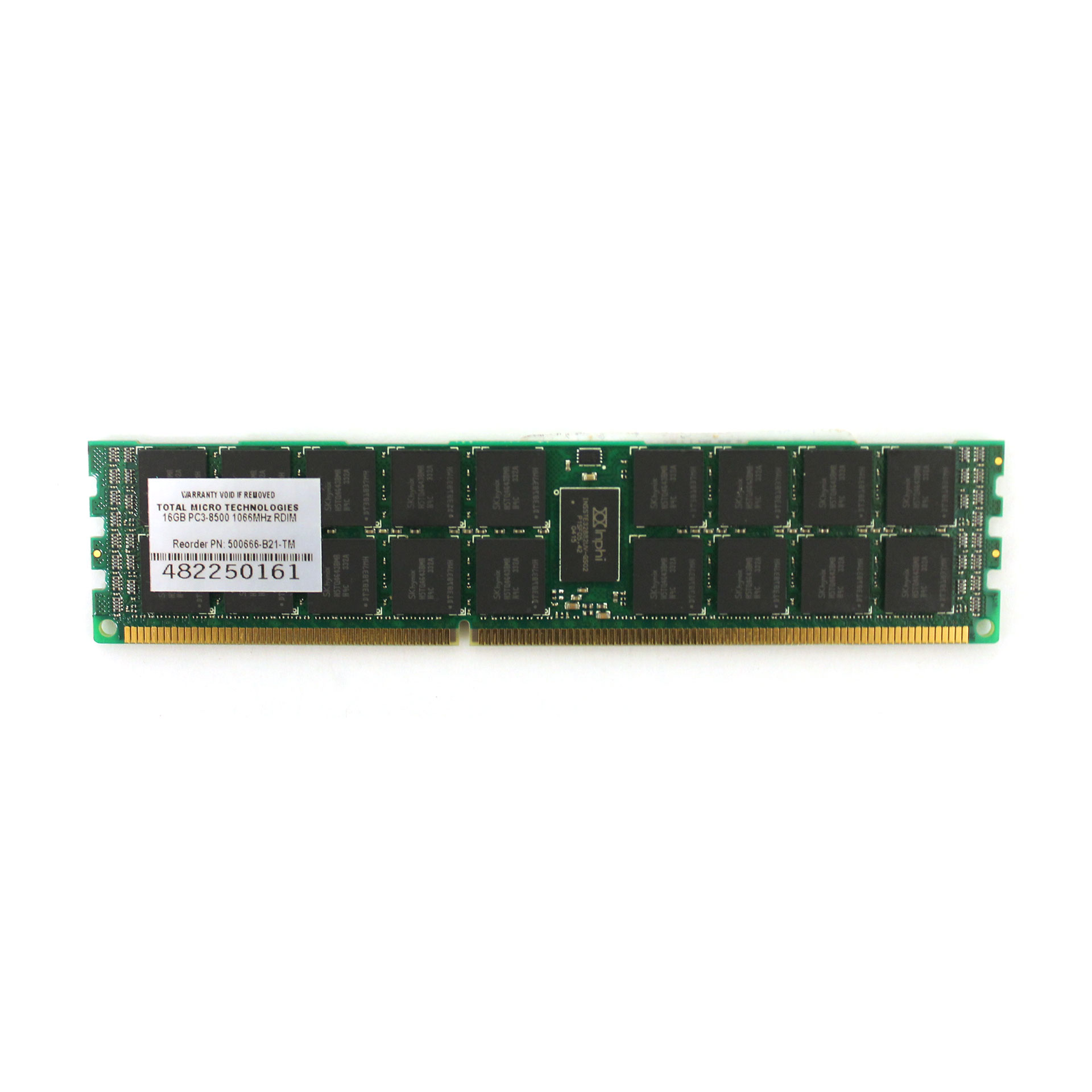 Total Micro 16GB Memory 500666-B21-TM PC3 8500 SDRAM ECC DDR3 - Click Image to Close