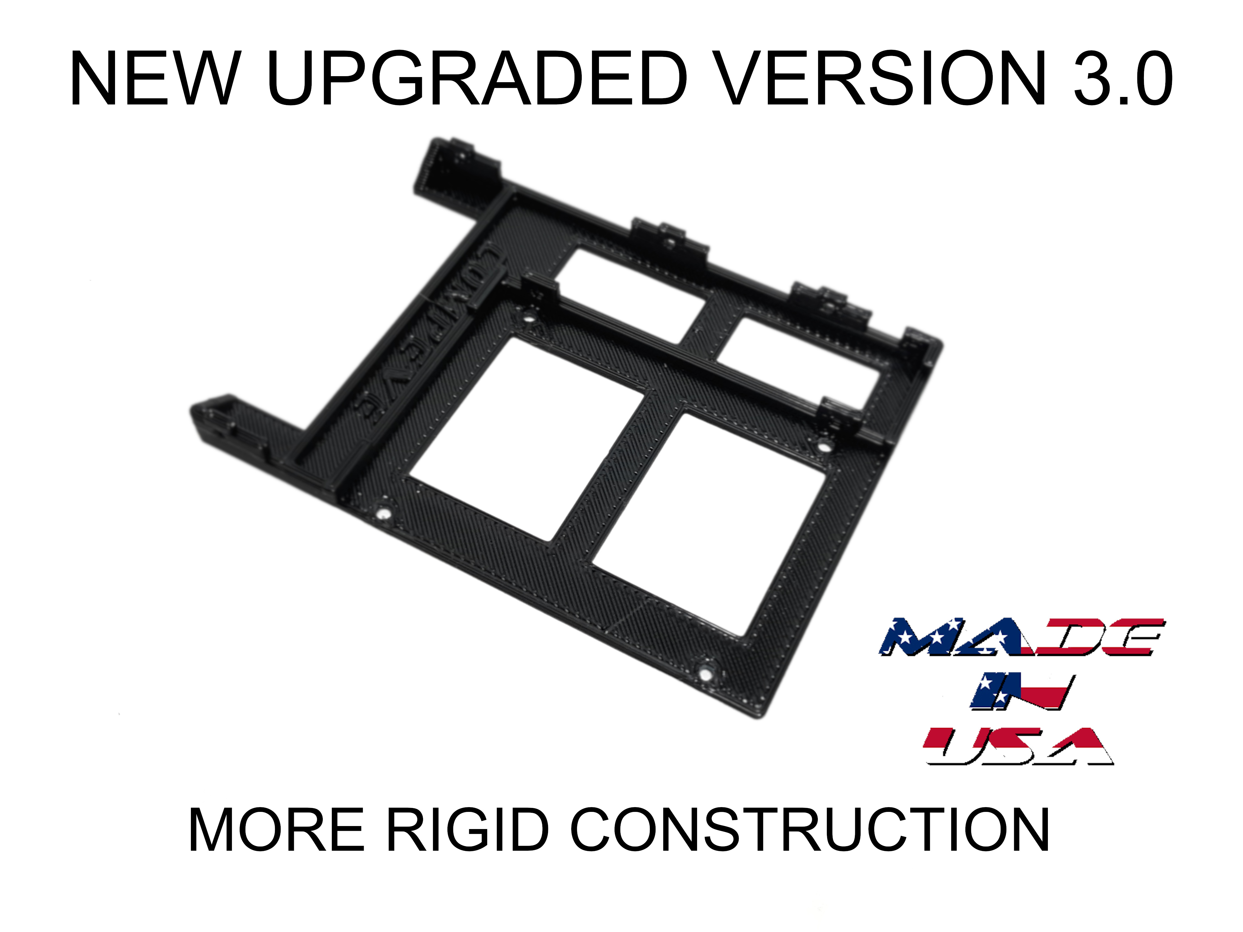 Compeve SSD/HDD Carrier Adapter Caddy Mounting Tray Bracket Bay 2.5" to 3.5" For HP Workstations Z600 Z620 Z640 Z800 Z820 Z840 - Click Image to Close