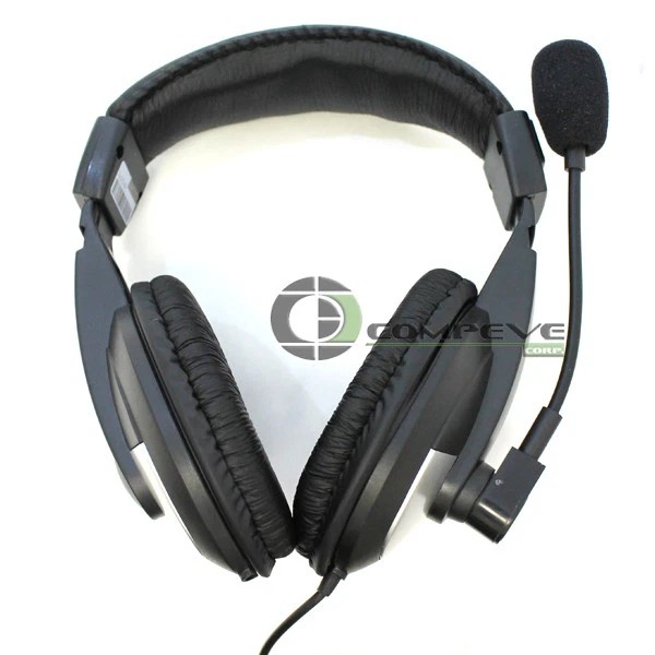 HP Synchrotech Stereo Headphones w/ Microphone Gaming Webchat GC-MM-HEADPHONE