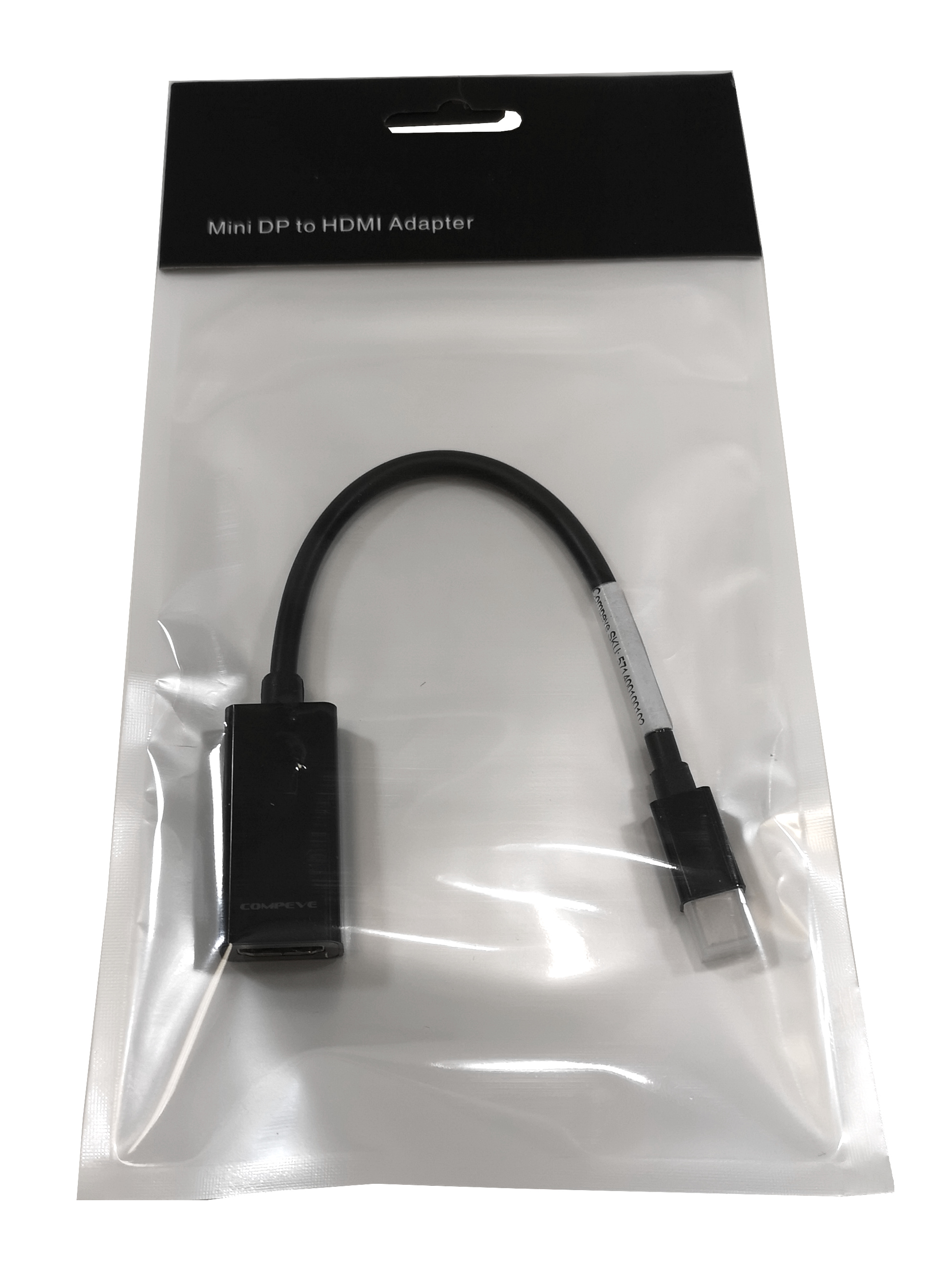 Compeve Mini DP Male Thunderbolt to HDMI Female Cable Converter Adapter 571400100102 - Click Image to Close