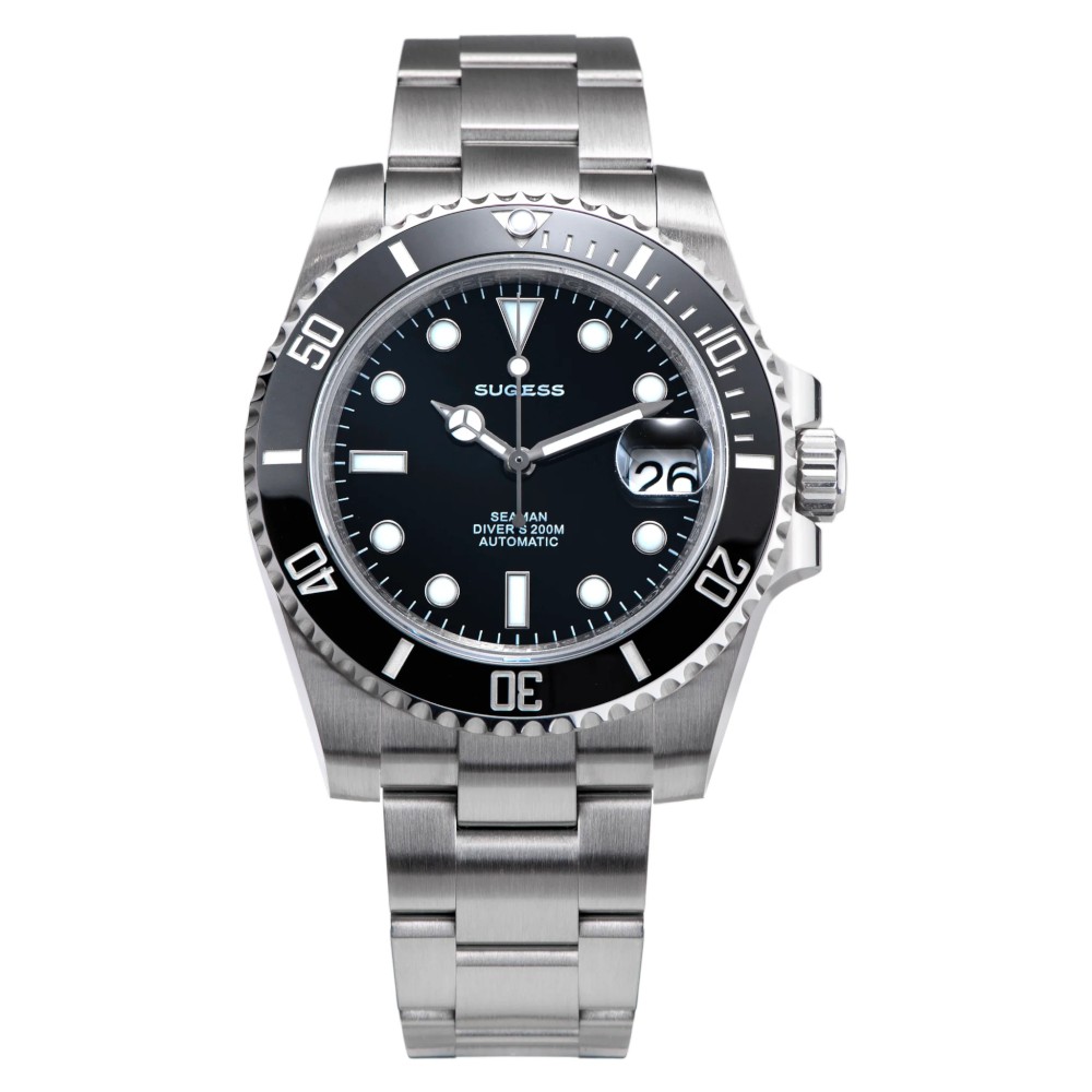 Sugess SUB Ocean Star SP116610LN 40.5mm Auto Men Diver Watch NH35 WR200 S421 - Click Image to Close