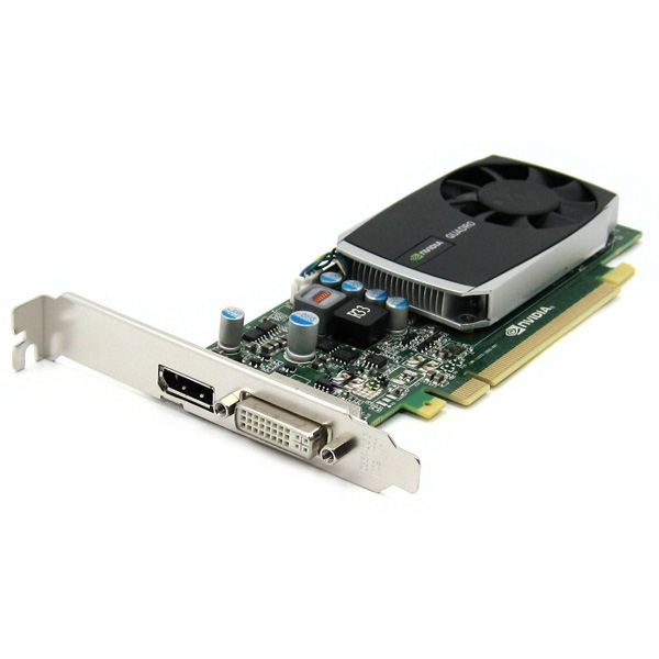 Nvidia Quadro 600 1GB DDR3 Video Card HP 612951-001 WS093AT Ref