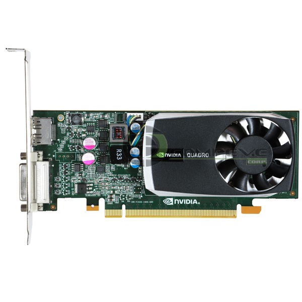 nVidia Quadro 600 1GB DDR3 PCI-E x16 DisplayPort Video Card