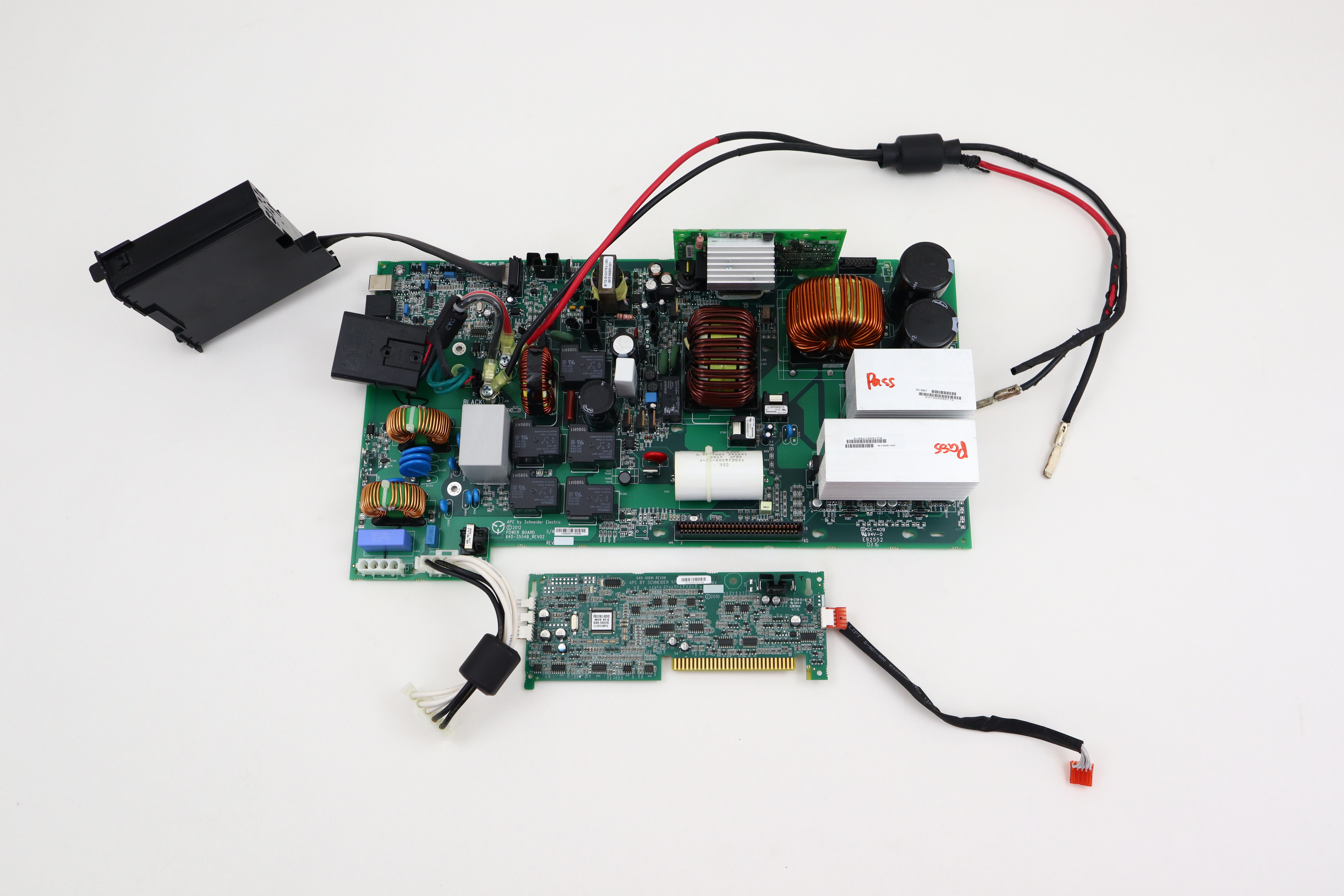 APC Motherboard Control Board 640-1081H Cables Power Board 640-3554B Rev 02