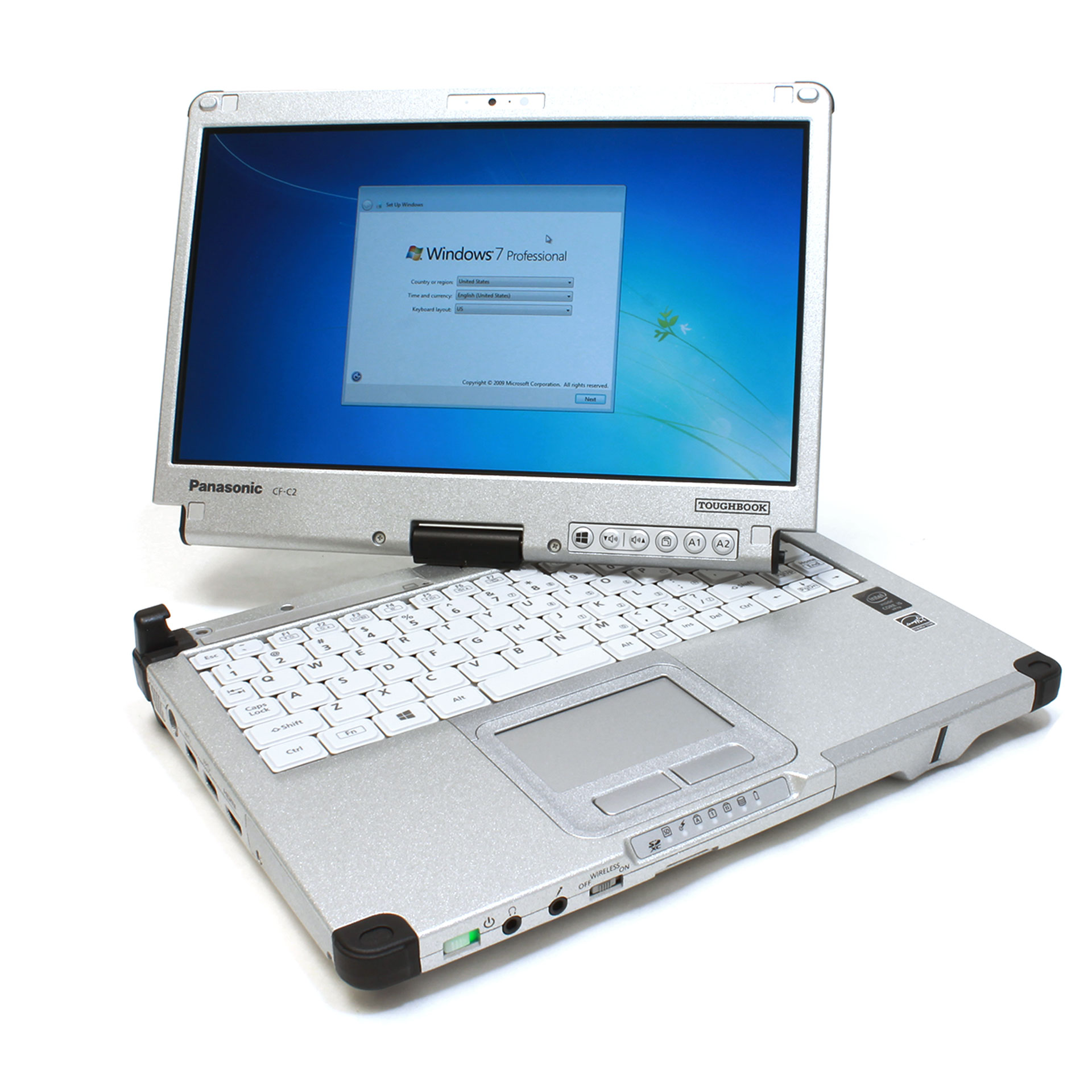 Panasonic Toughbook CF-C2CUGPXKM Intel i5-4310U 2.0GHz 4GB 256GB - Click Image to Close