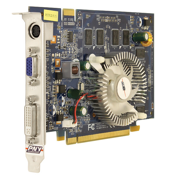 Nvidia GeForce 7300GT 256MB x16 DVI HDTV Video Card VCG7300GXPB - Click Image to Close