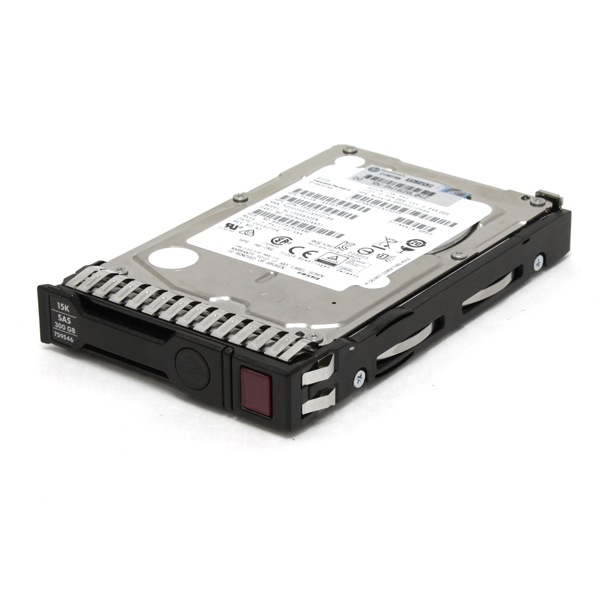 HP 300GB EH0300JDXBA 15K SAS 12Gbps 2.5" 744995-001 759221-002