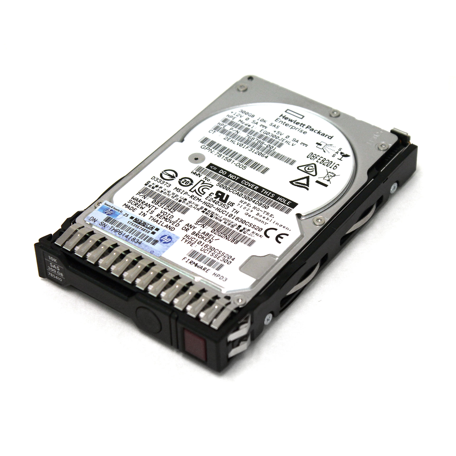 HP 300GB 10k RPM 2.5" SAS-12Gb/s HDD 768788-001 781581-005 - Click Image to Close