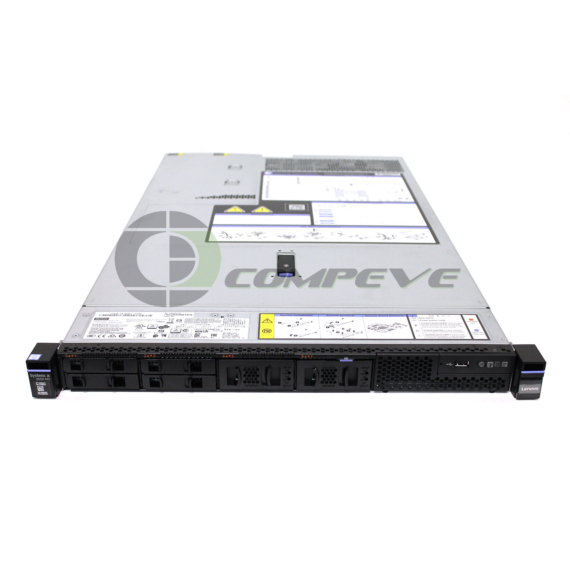 Lenove System x x3550 M5 8869AC1 Server Xeon E5-2620v4 16GB RAM 