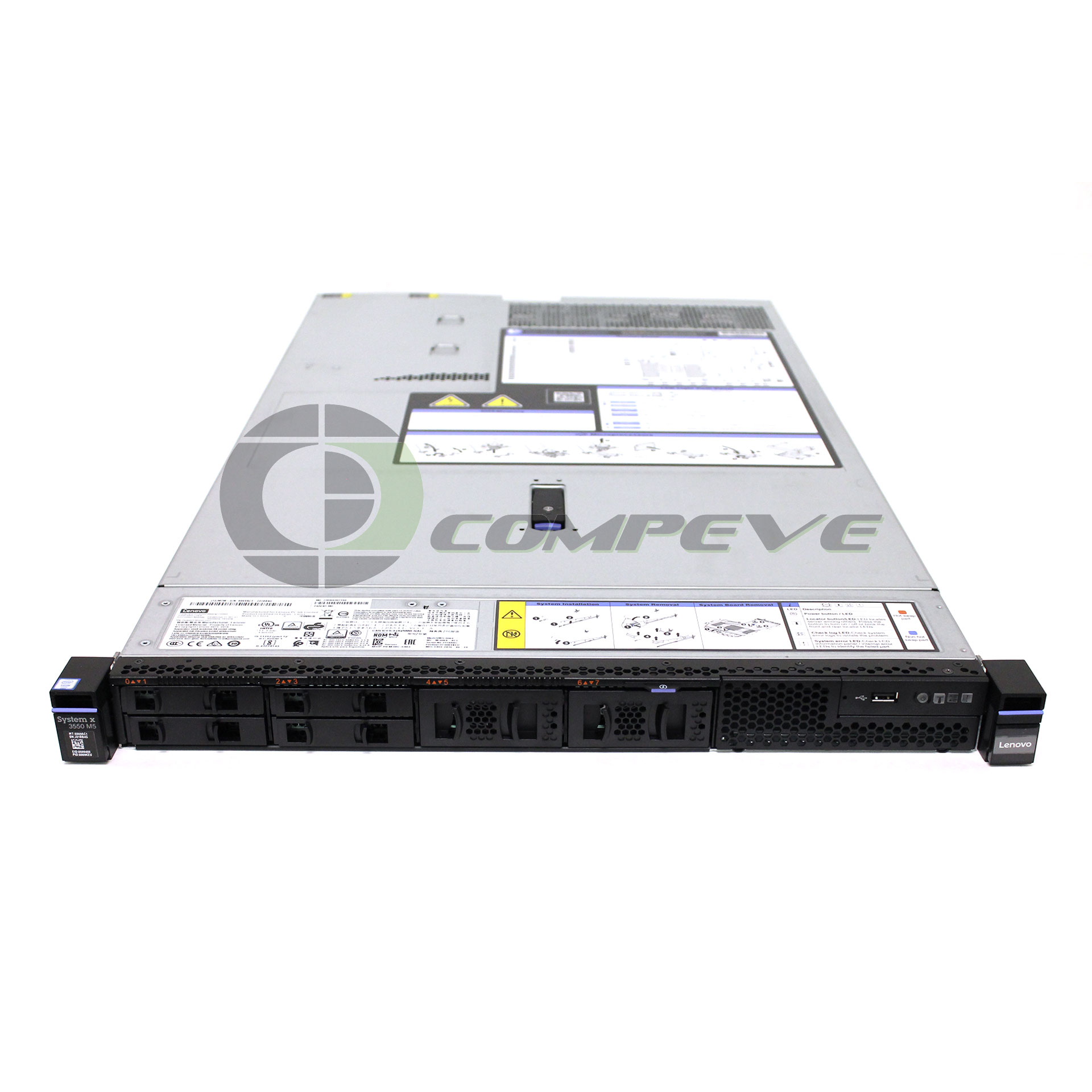 Lenove System x x3550 M5 8869AC1 Server Xeon E5-2620v4 16GB RAM - Click Image to Close