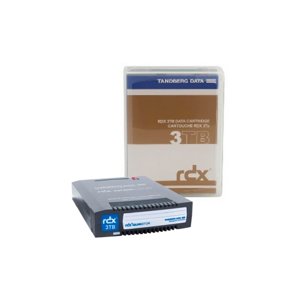 Tandberg Data RDX Quikstor 3TB Removable Disk Cartridge 8807-rdx - Click Image to Close