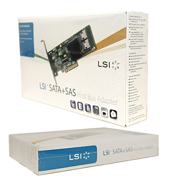 LSI SAS 9200-8e LSI00188 6GB/s 8 Port SAS/SATA Host Bus Adapter - Click Image to Close