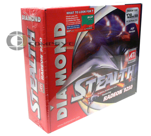 Diamond Stealth ATI Radeon 9250 AGP,128MB DDR, DVI, Dual Monitor - Click Image to Close