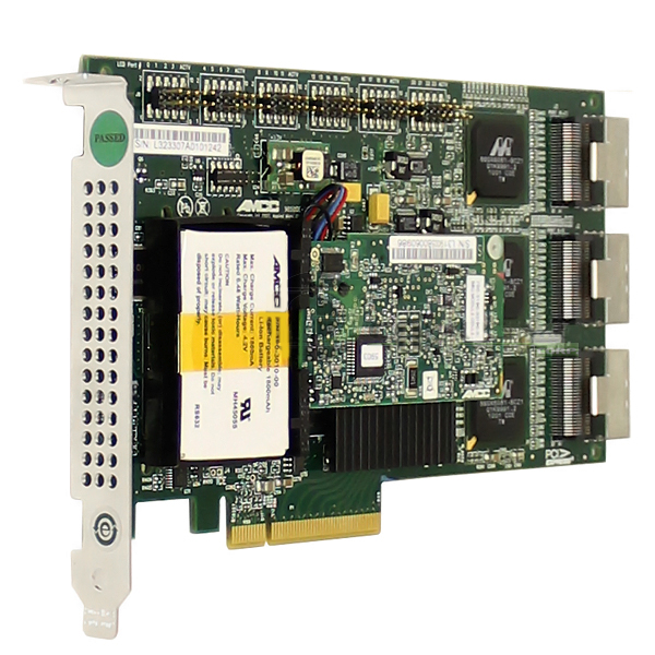 LSI 3ware 9650SE-24M8 PCIe to SATA II RAID 24 Port Controller - Click Image to Close