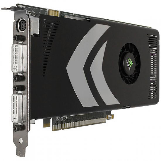 Nvidia GeForce 9800 GT 512MB PCIe x16 Dual DVI Graphics Card
