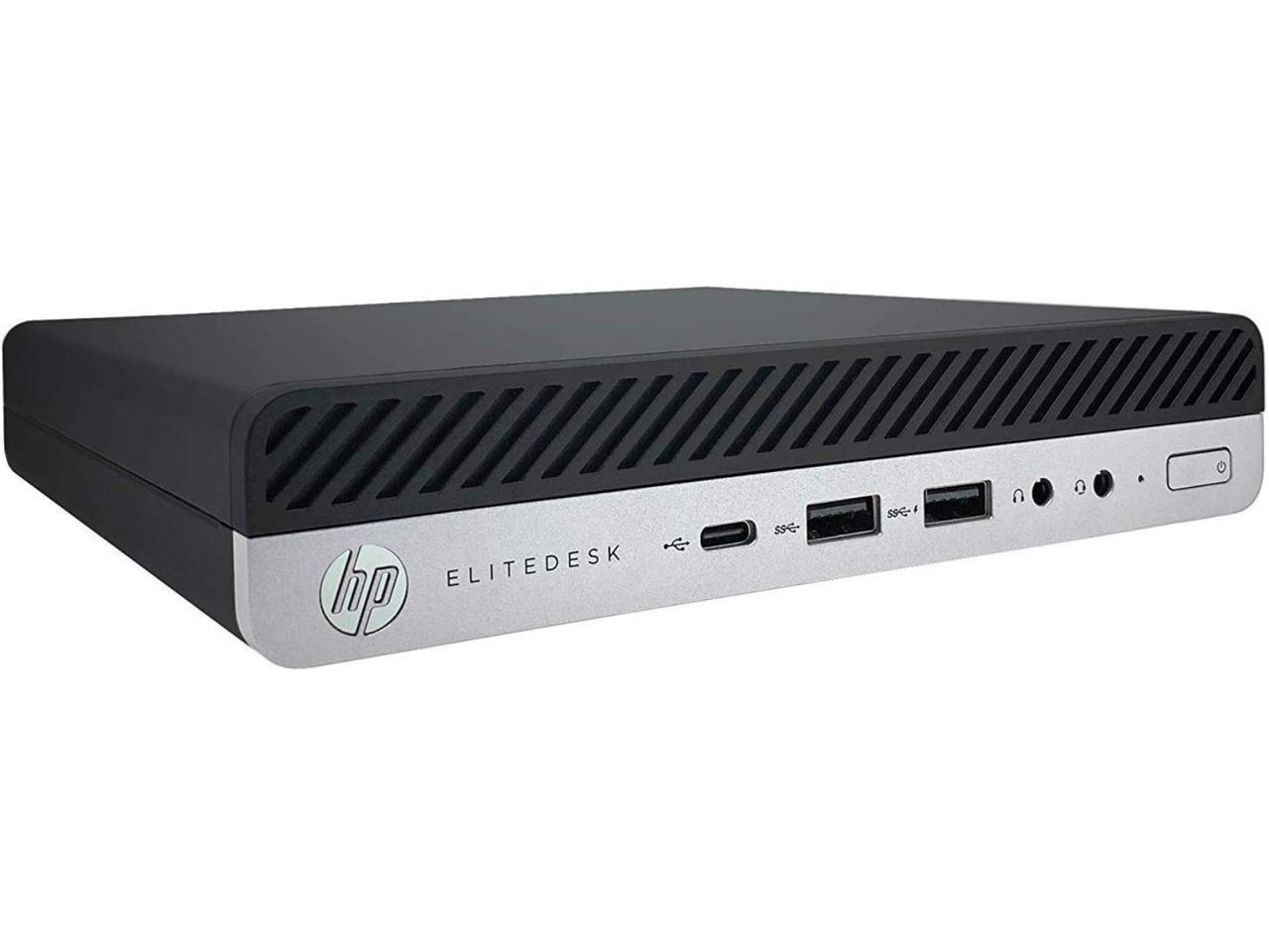 HP EliteDesk 800 G4 DM 65W Core I5-8500 3GHz SSD 256Gb RAM 8Gb Win10 2YH19AV