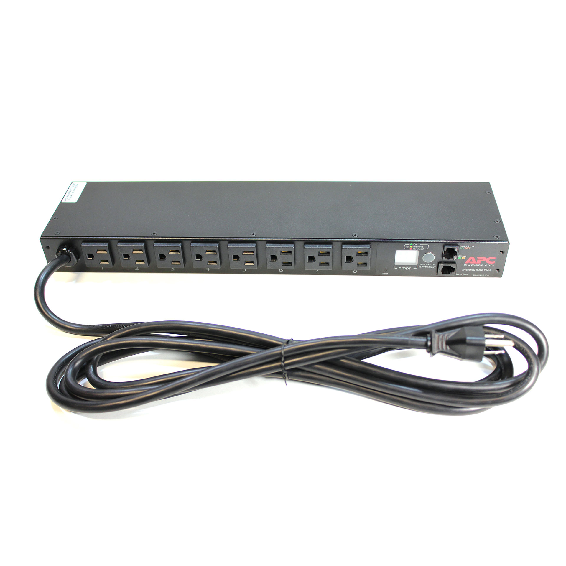 APC AP7800 Rack PDU metered 1U, 15A, 100 /120V (8) 5-15# - Click Image to Close