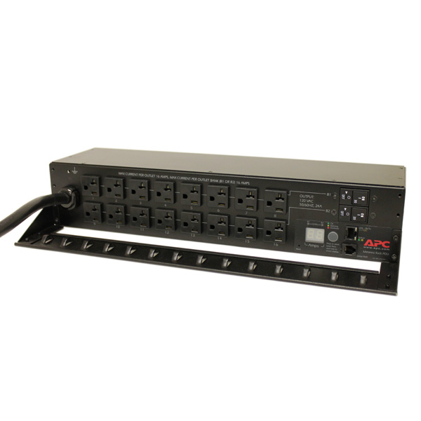 APC AP7802 Metered 2U 120V 12 ft Rack Power Distribution Unit - Click Image to Close