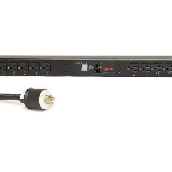 APC AP7960 Switched Rack PDU Zero U 5.7kW 120V 24x 5-20 - Click Image to Close