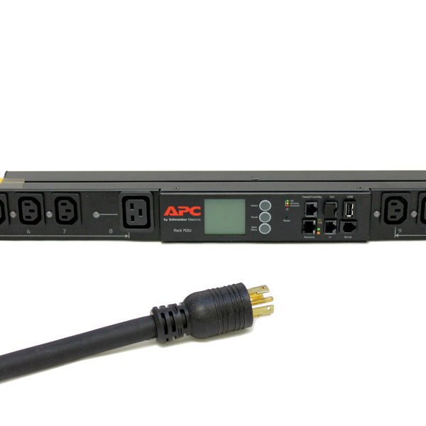 APC AP8965 Switched Rack PDU 0U 208V 24-Outlets Power Strip - Click Image to Close