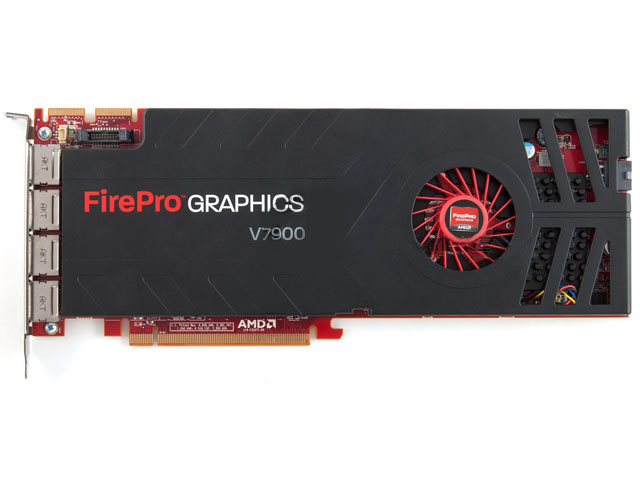 Dell AMD FirePro V7900 2GB GDDR5 PCIe x16 DP Graphics Card CJ9FJ - Click Image to Close