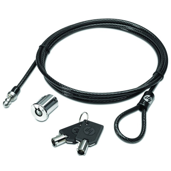 HP Docking Station Cable Lock AU656AA Security Cable - Click Image to Close