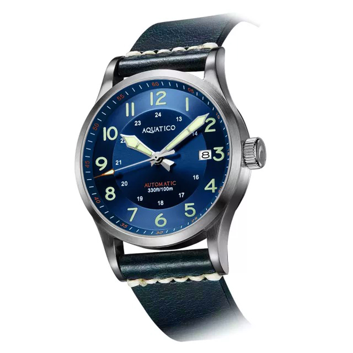 Aquatico Blue Angels Automatic Men's Watch Blue Dial / Blue Strap