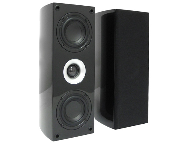 Pair of Pinnacle BD200 Black Diamond Hi-Fi Home Theater Speakers - Click Image to Close