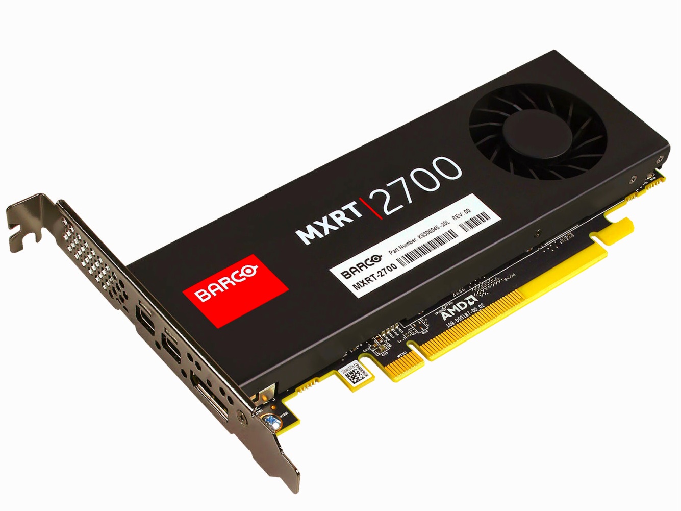 Barco MXRT-2700 K9306045 2GB small form factor display controller GPU Graphics Card - Click Image to Close