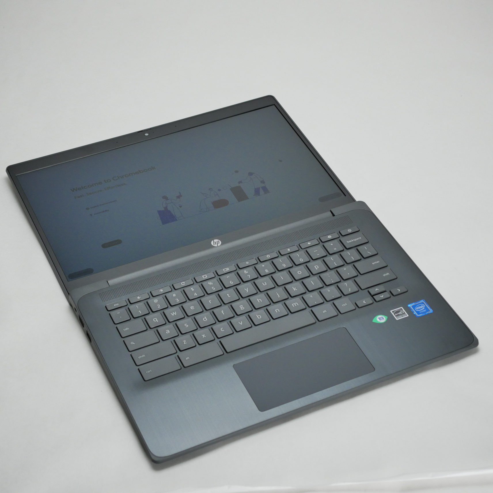 HP Chromebook 14 G7 14" Celeron N4500 1.1GHz 8GB RAM 32GB eMMC 1A717UT#ABA - Click Image to Close