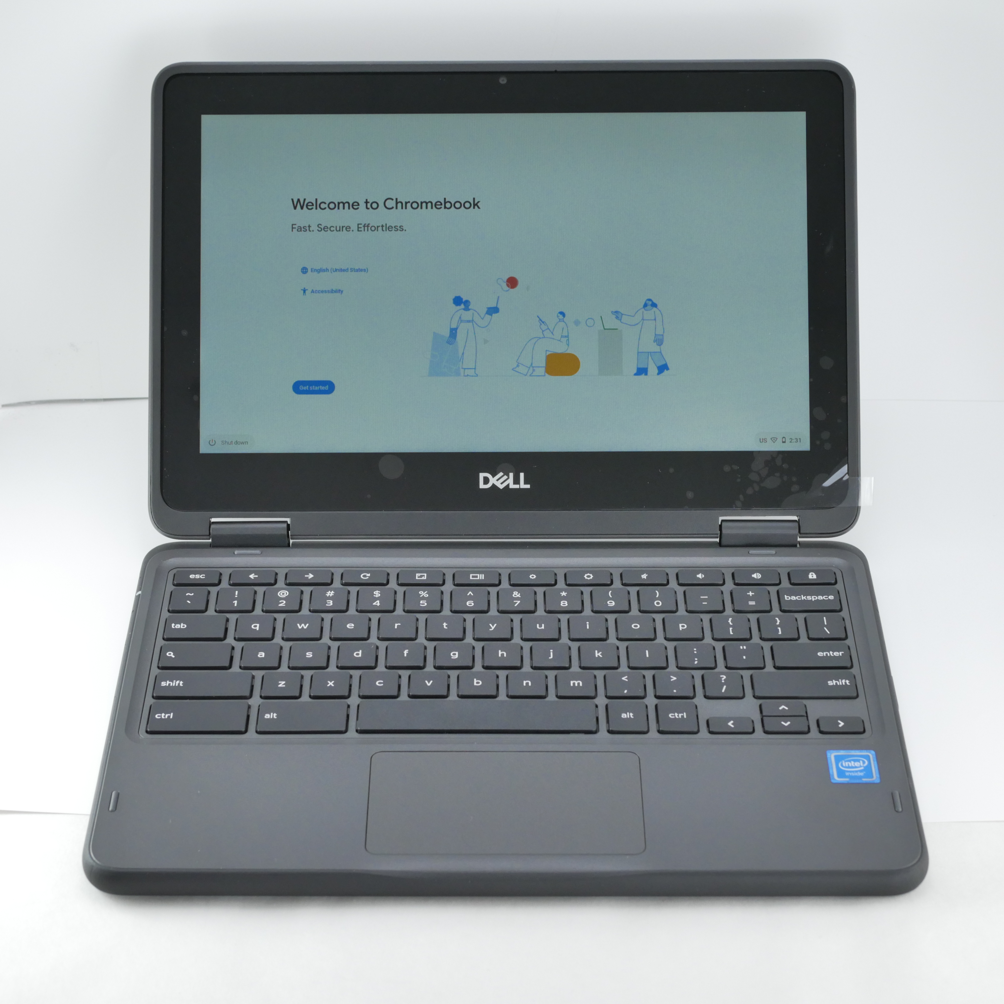 Dell Chromebook 3100 2-in-1 11.6" Celeron N4020 1.1 GHz 4Gb RAM 32GB SSD 9W43N - Click Image to Close
