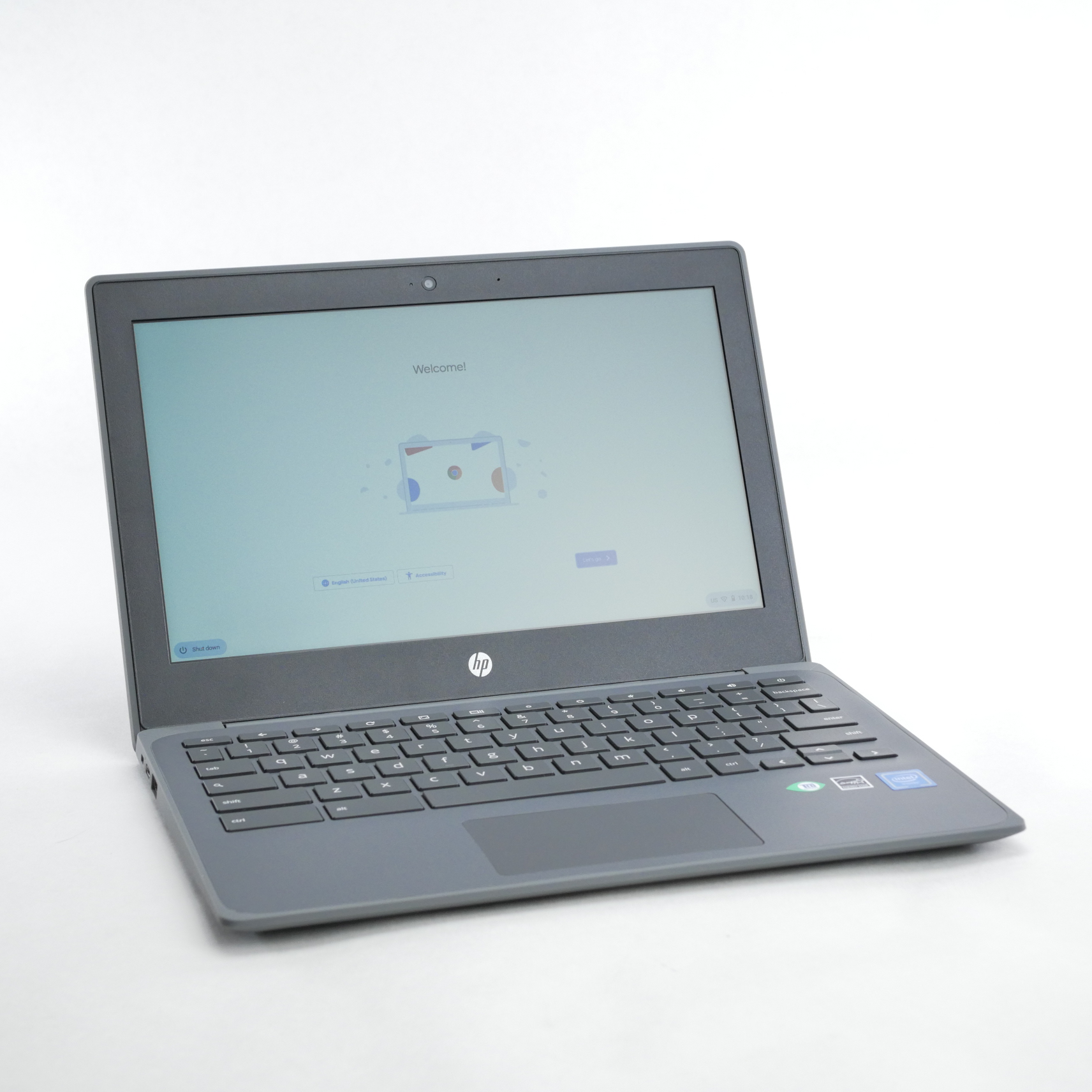 HP Chromebook 11 G8 EE 11.6" Celeron N4020 1.1Ghz RAM 4Gb eMMC 32Gb 1A764UT#ABA - Click Image to Close