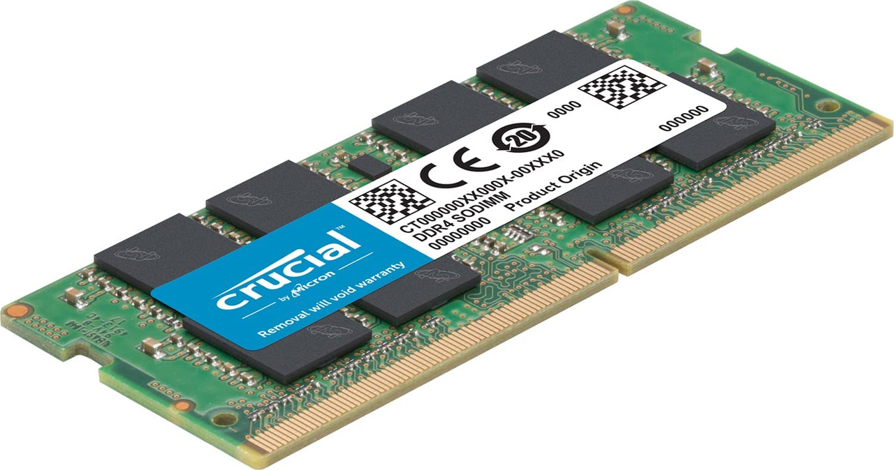 CRUCIAL 16GB DDR4-3200MHZ SODIMM Memory RAM CT16G4SFRA32A