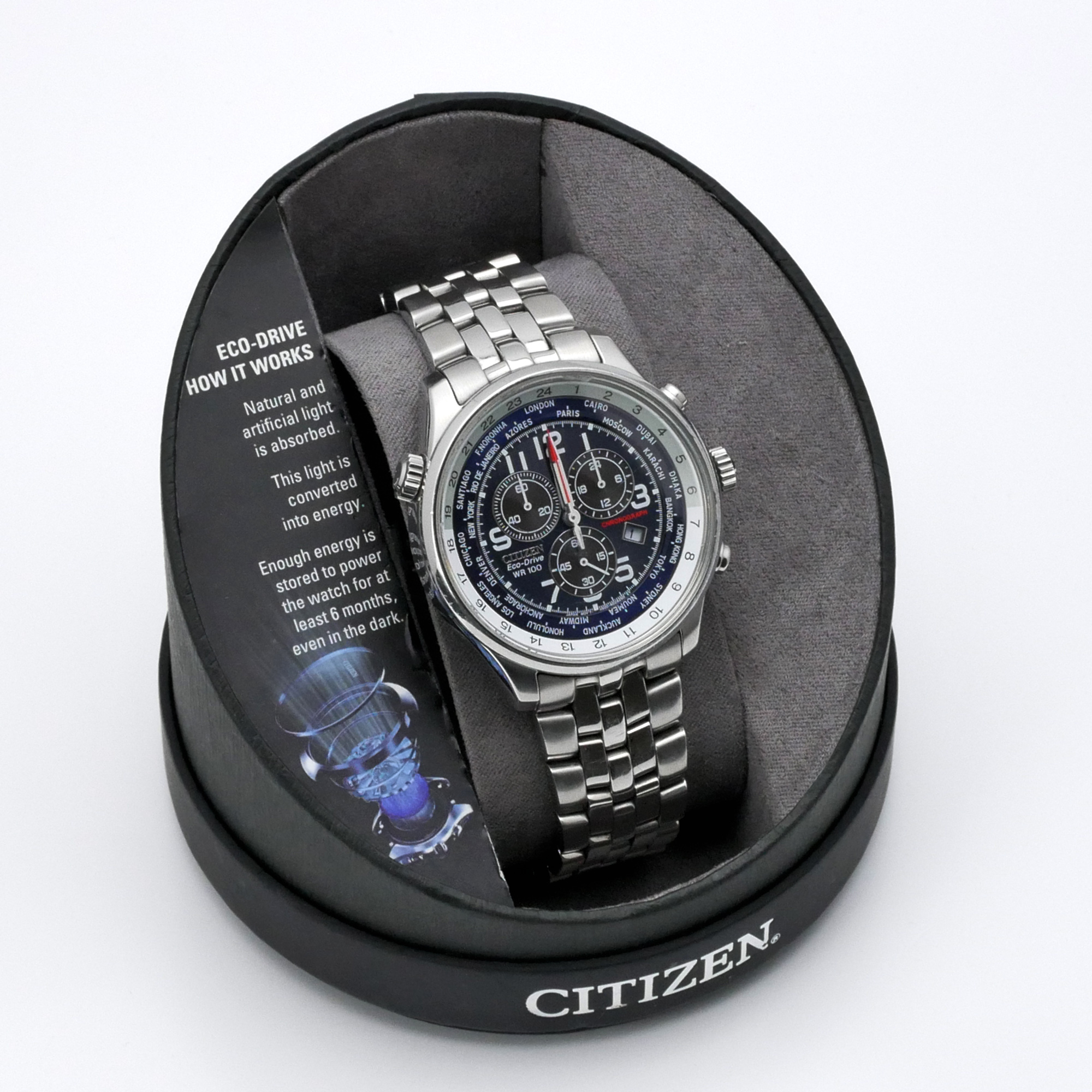 Citizen Brycen Solar Powered Men's Watch 43mm AT0361-57L