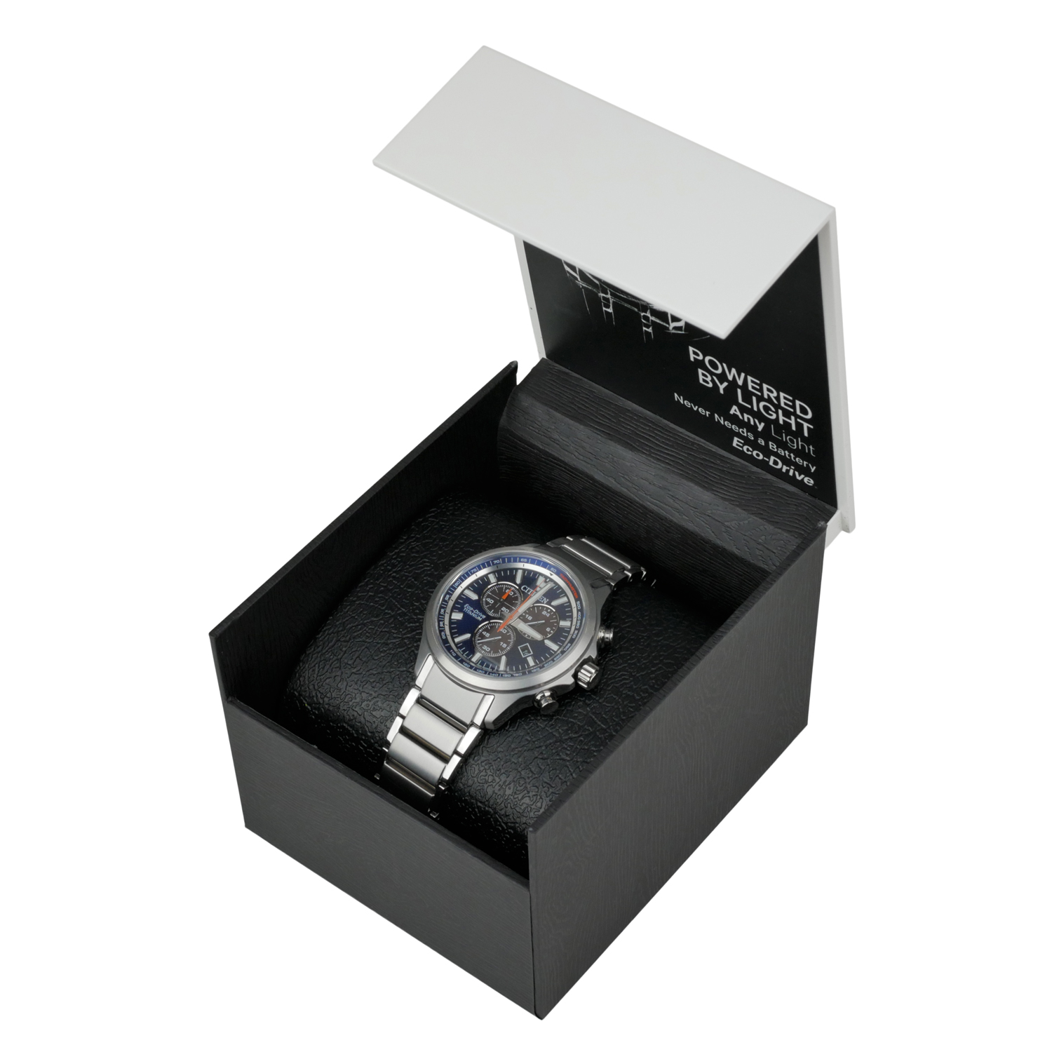 Citizen Eco-Drive Super Titanium Men's Chronograph Watch AT2471-58L ...