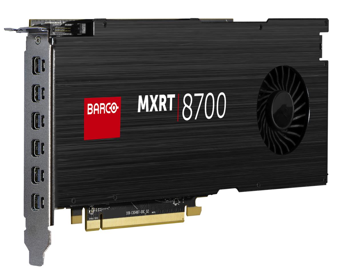 MXRT-8700 K9306048 16GB, future-proof display controller for GPU-intensive PACS