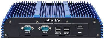 Shuttle XPC BOX BPCWL03UE3B Fanless BOX PC Intel i3-8145UE CPU TPM NO RAM NO SSD/HDD No OS