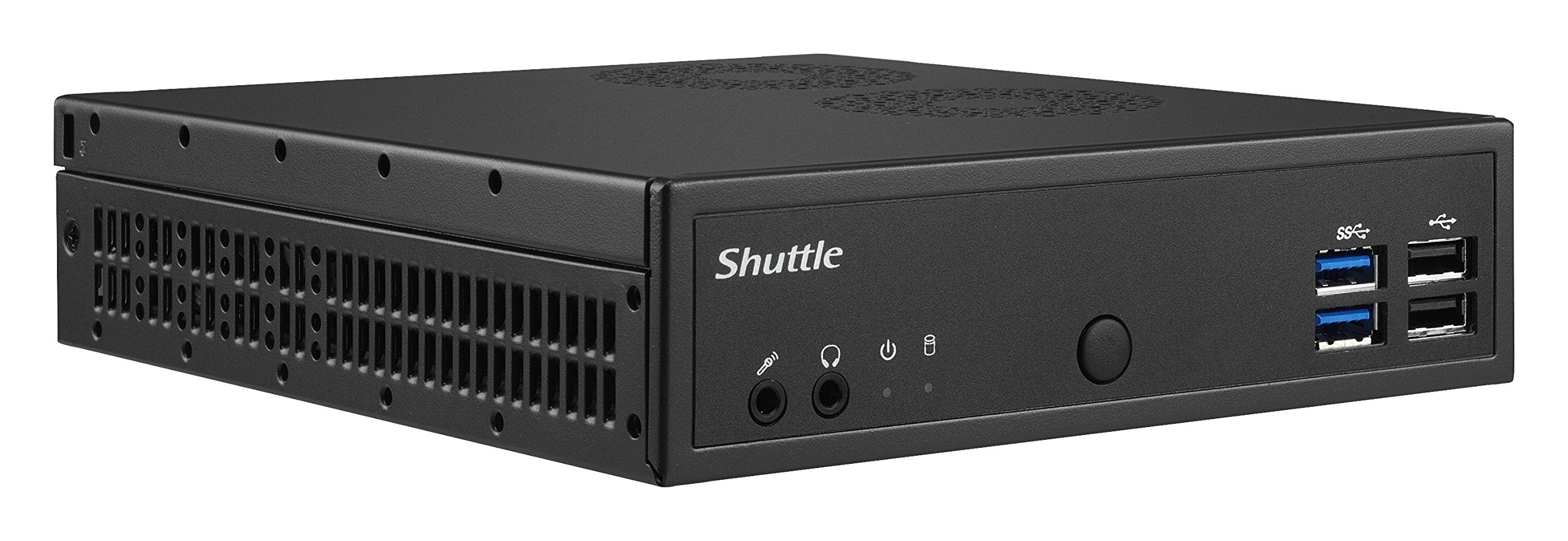 Shuttle XPC Slim DH02U Intel Kabylake Celeron 3865U, MXM GTX 1050 4 HDMI, Support 4K/UHD, Single Gig LAN, Dual Slot Max 32GB RAM