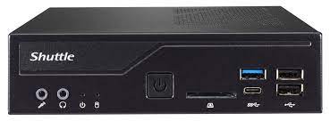 Shuttle XPC Slim DH410 Mini Barebone PC Intel H410 Support 65W Cometlake CPU No Ram No HDD/SSD No CPU No OS