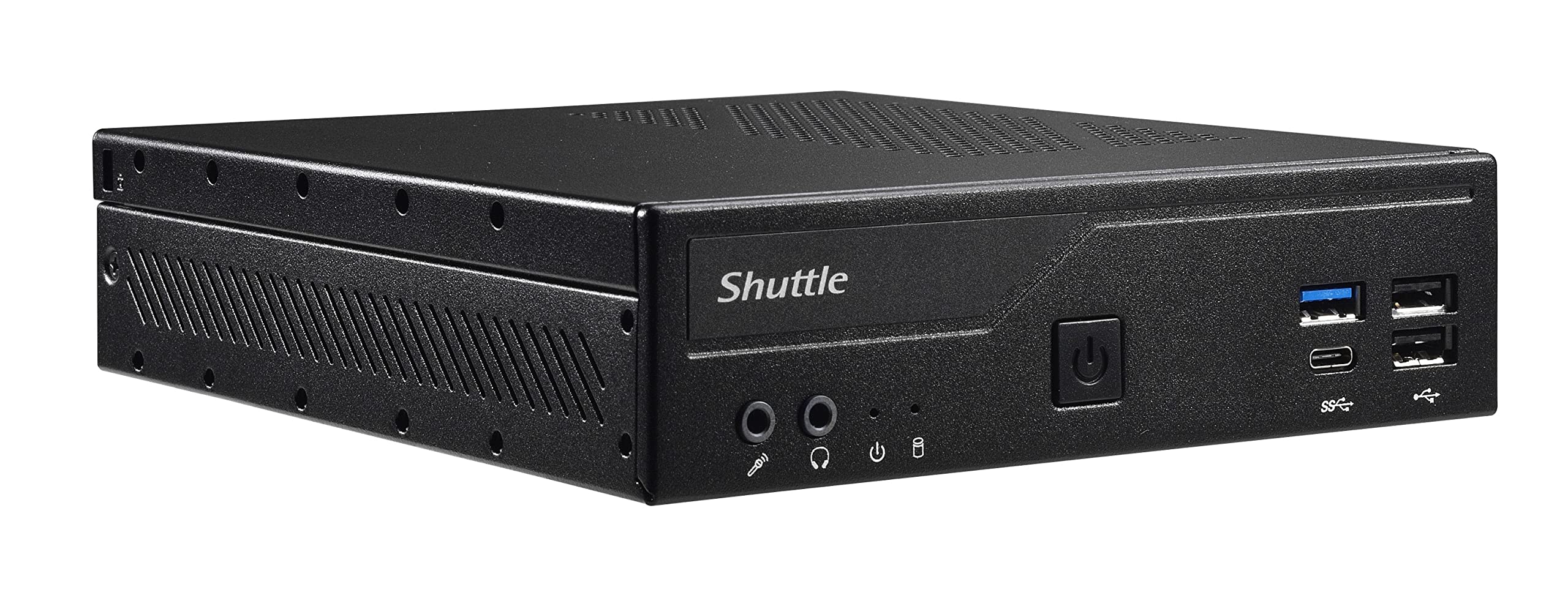 Shuttle XPC Slim DH610 Mini Barebone PC Intel H610 Support 65W Cometlake CPU No Ram No HDD/SSD No CPU No OS - Click Image to Close