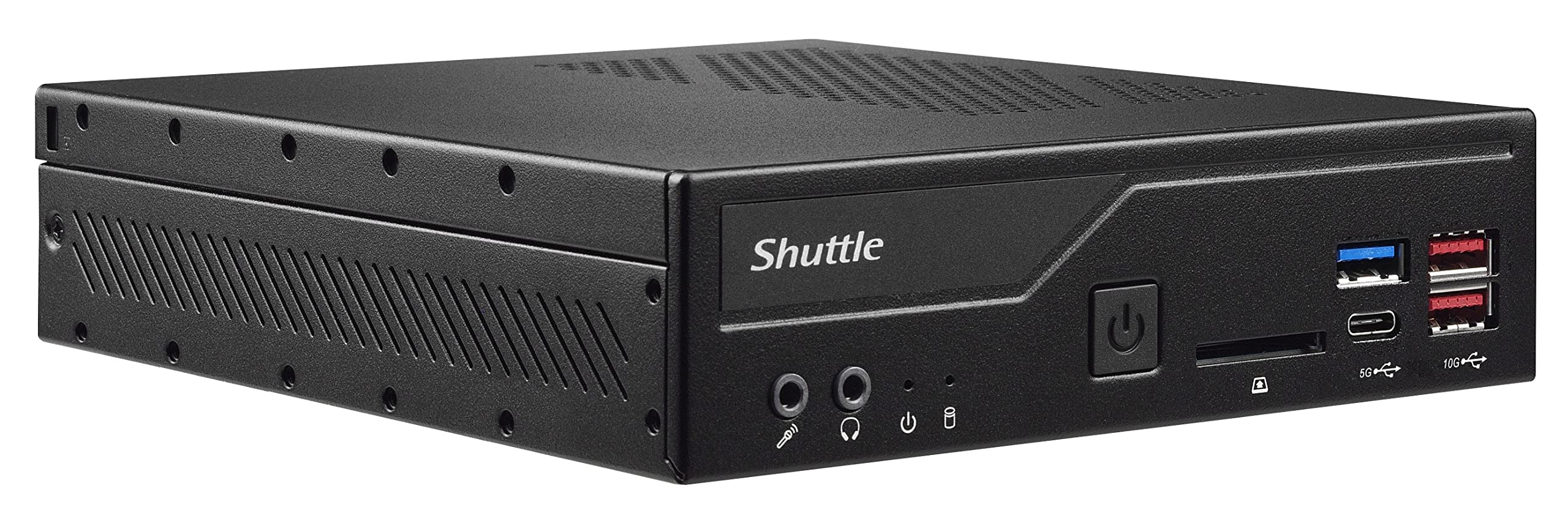 Shuttle XPC Slim DH670 Mini Barebone PC Intel H610 Support 65W Cometlake CPU No Ram No HDD/SSD No CPU No OS - Click Image to Close