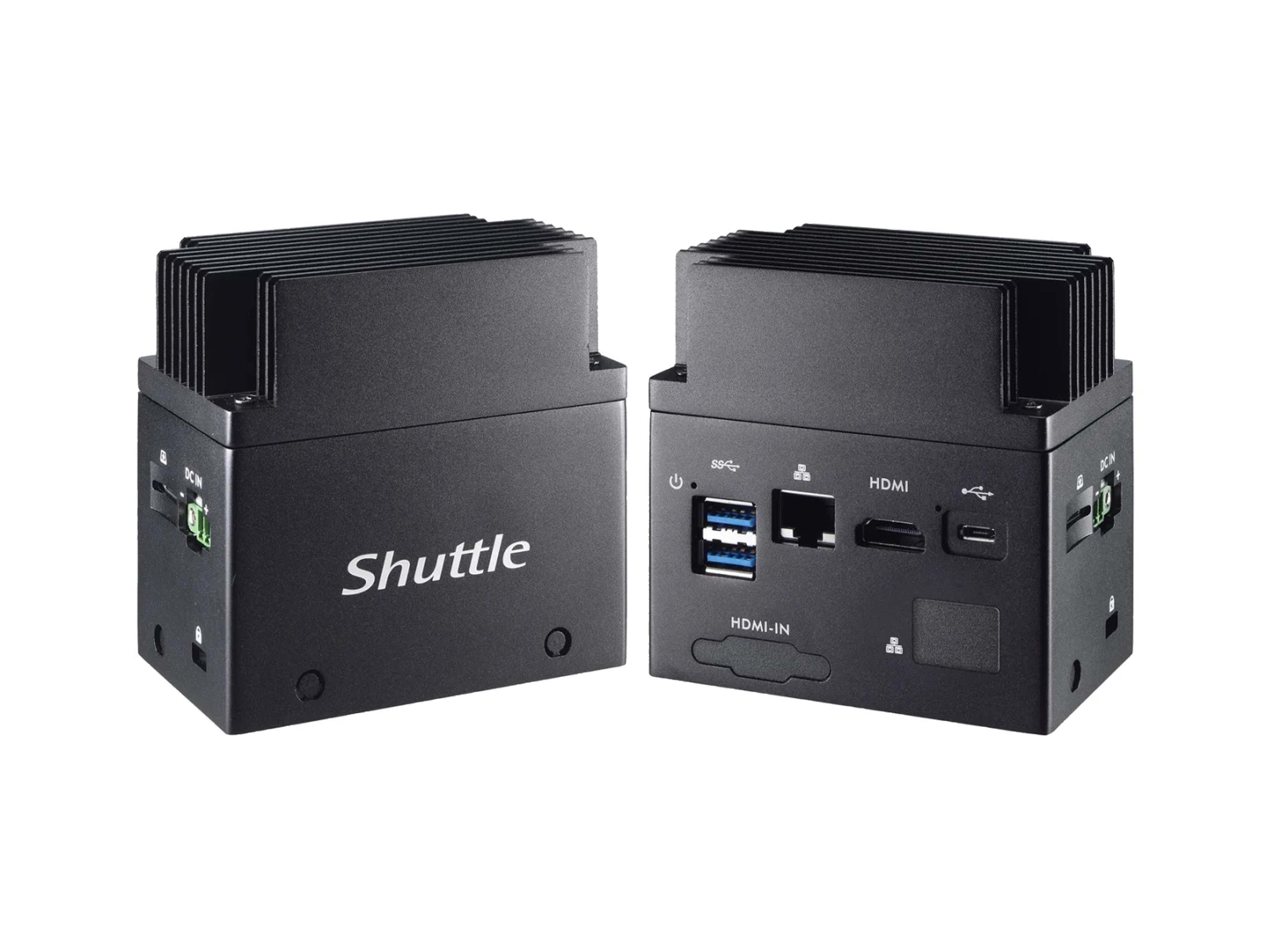 Shuttle XPC Edge EN01E Edge Computer Fanless Intel Quad Core Atom x5-E3940 1.6GHz Processor 8GB RAM 64GB eMMC No OS - Click Image to Close