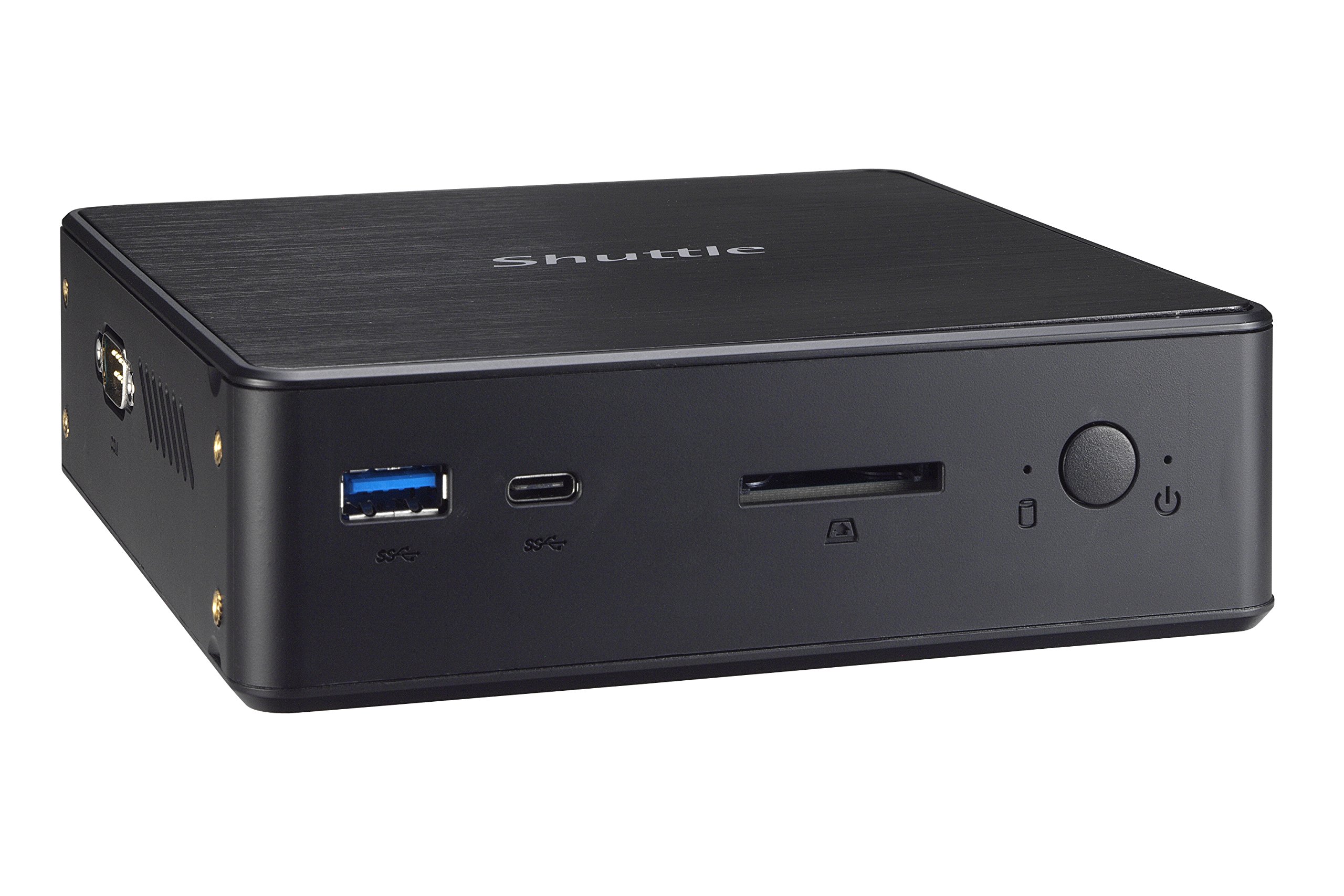 Shuttle XPC Nano NC03U3 Intel Kabylake-U i3-7100U Mini Barebone PC, Support 4K HD Video, Dual-channel DDR4 Max 32GB