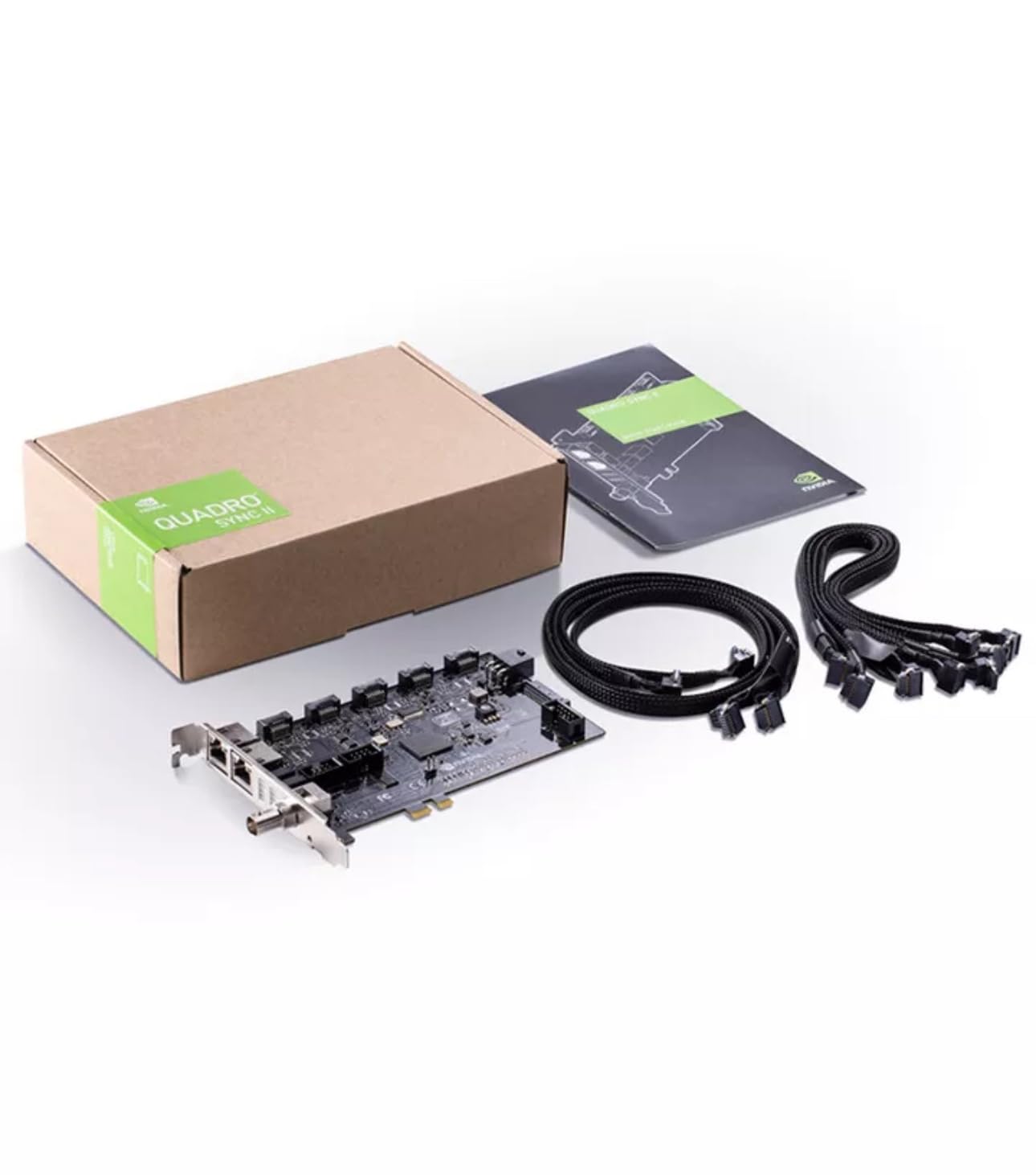 PNY VCQPSYNC2-KIT nVIDIA PRO SYNC II Card with Cables 900-52061-1700-000